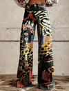 FELICITY™ Artistic Print Wide-Leg Pants – Bold, Flowing Silhouette