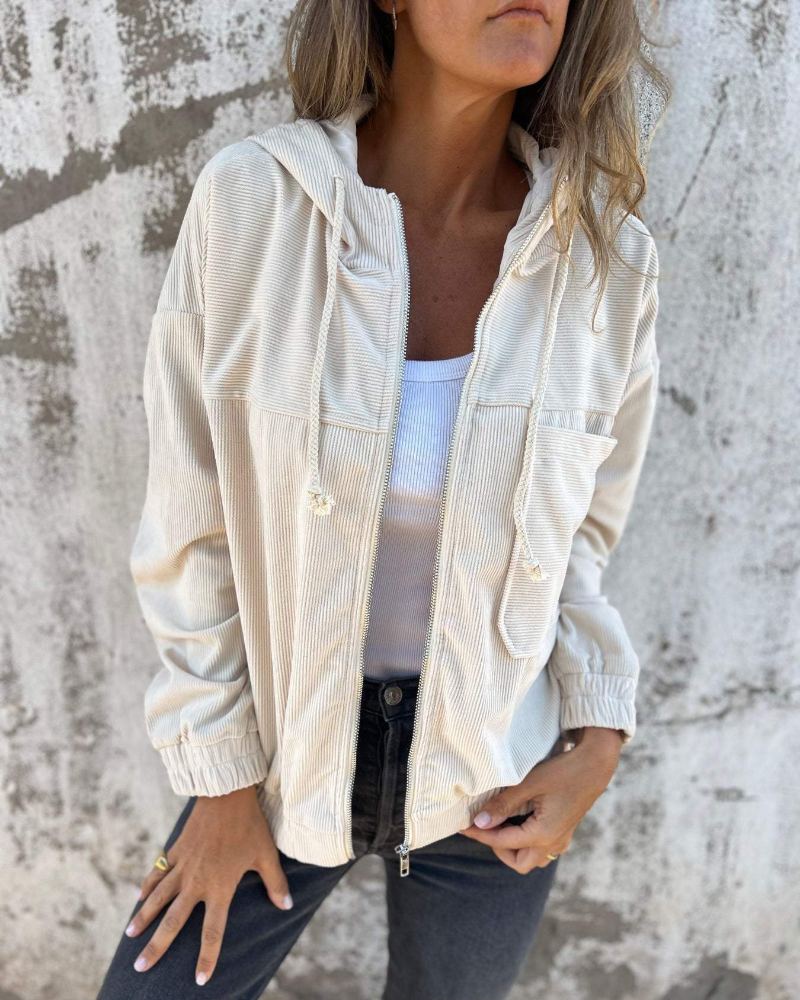 CHARLY™ Classic Zip-Up Jacket – Timeless Style, Everyday Comfort