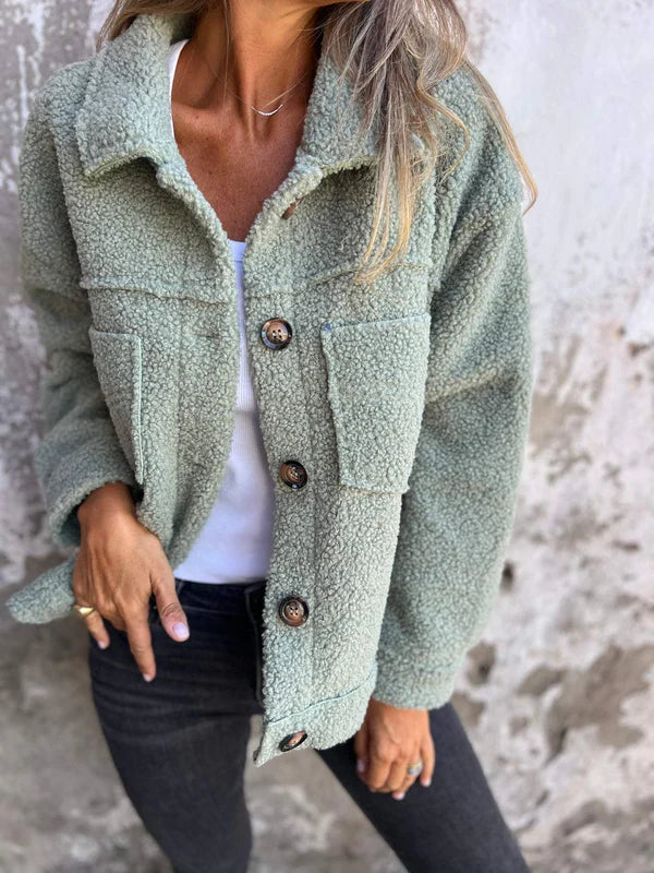 MOIRA™ Cozy Relaxed-Fit Fleece Jacket