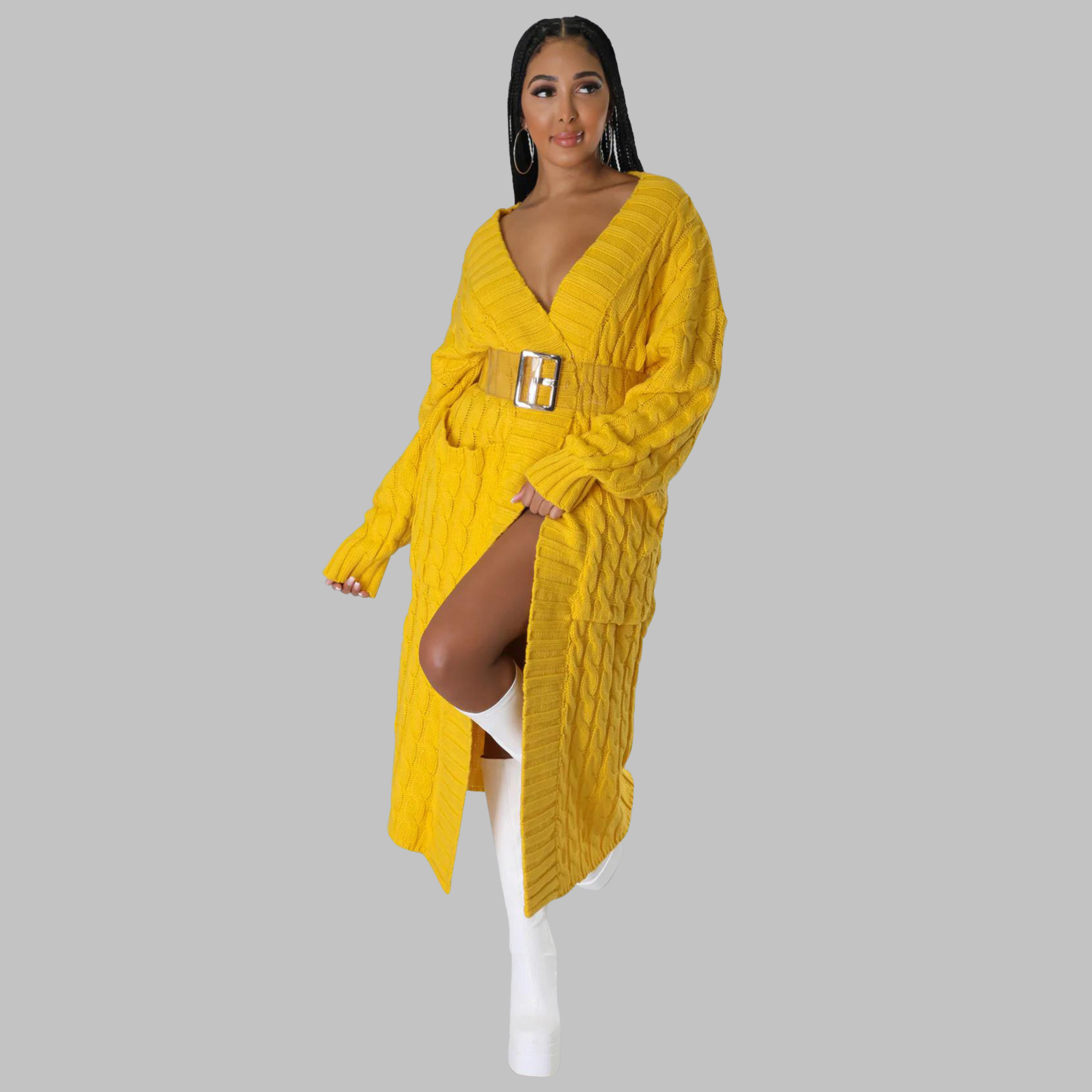 JACKIE™ Cozy Casual Long-Sleeve Cardigan