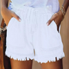 IMELDA™ Soft Waist-Tie Casual Shorts, Relaxed Loose-Fit