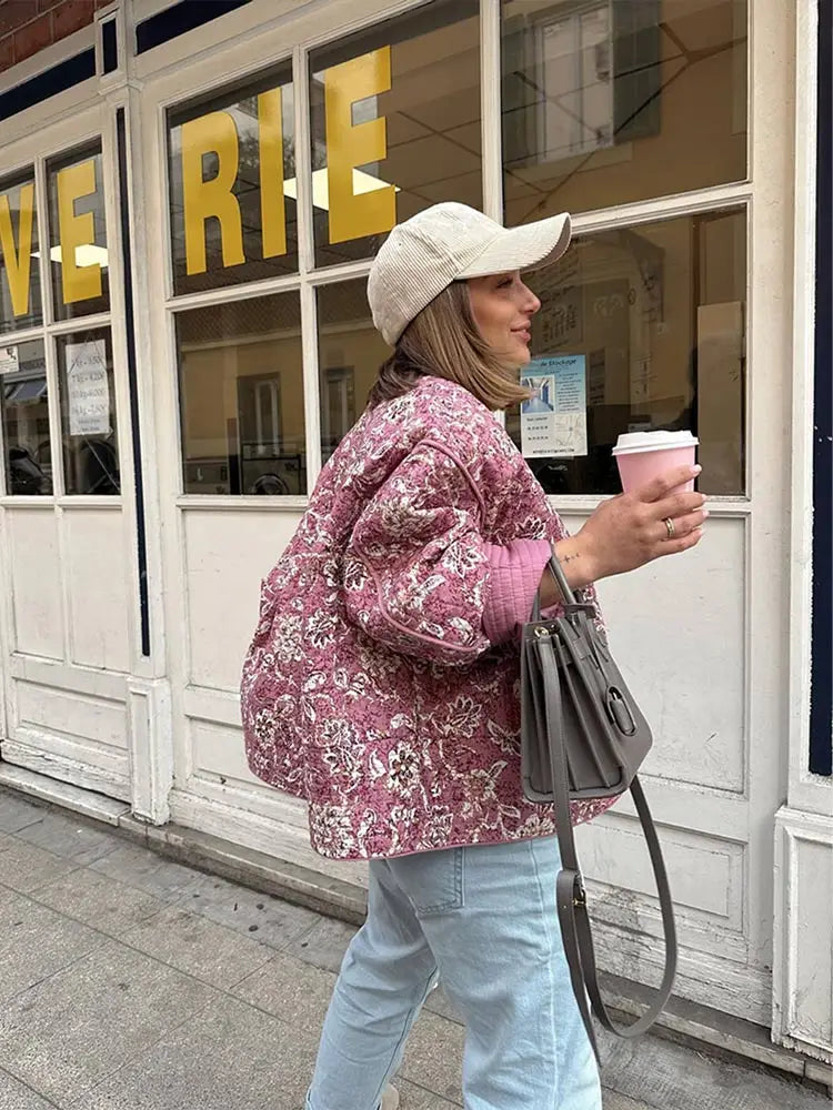 NICOLE™ Chic Printed Jacket – Trendy, Eye-Catching Style for Everyday Wear