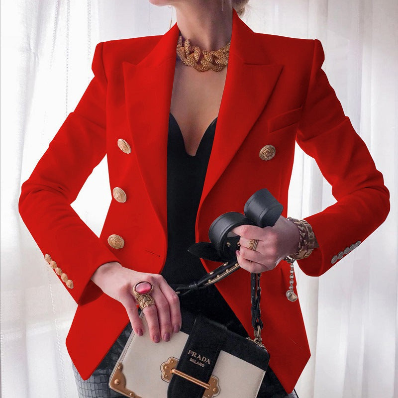 FRANCINE™ Timeless Classic Blazer – Effortless Elegance for Any Occasion