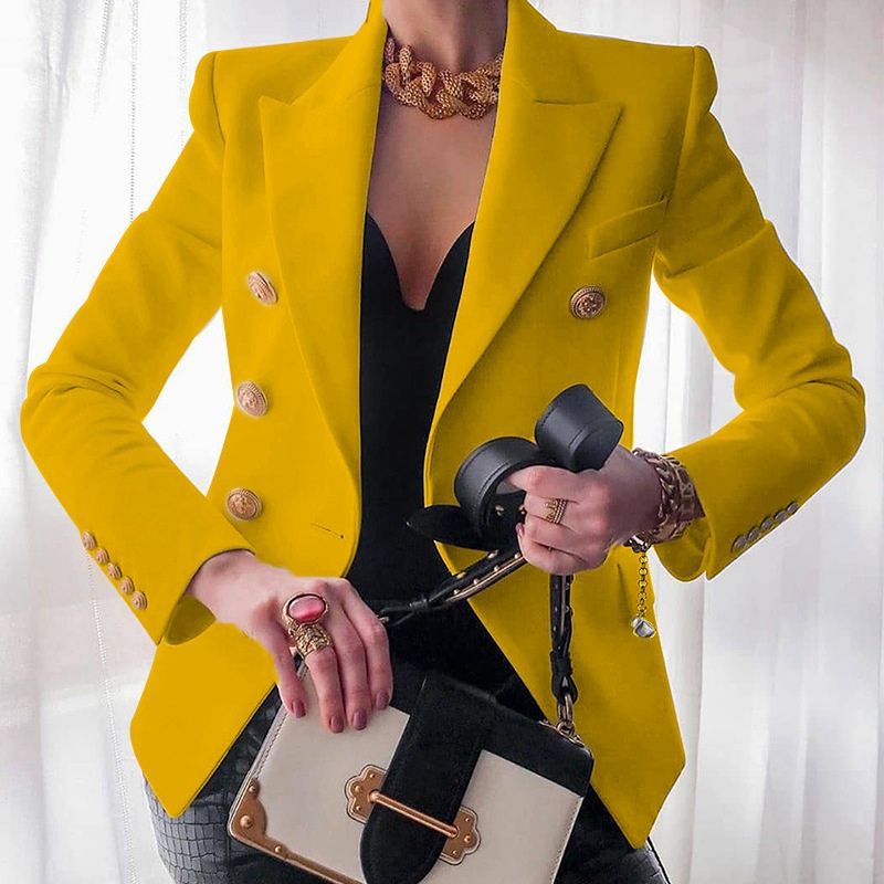 FRANCINE™ Timeless Classic Blazer – Effortless Elegance for Any Occasion