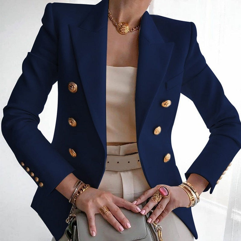 FRANCINE™ Timeless Classic Blazer – Effortless Elegance for Any Occasion