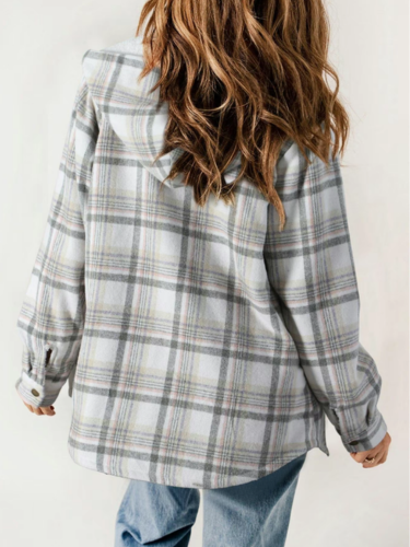 HANNAH™ - Sophisticated Plaid Jacket for Effortless Style