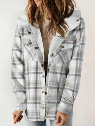 HANNAH™ - Sophisticated Plaid Jacket for Effortless Style