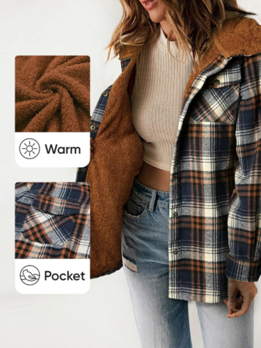 HANNAH™ - Sophisticated Plaid Jacket for Effortless Style