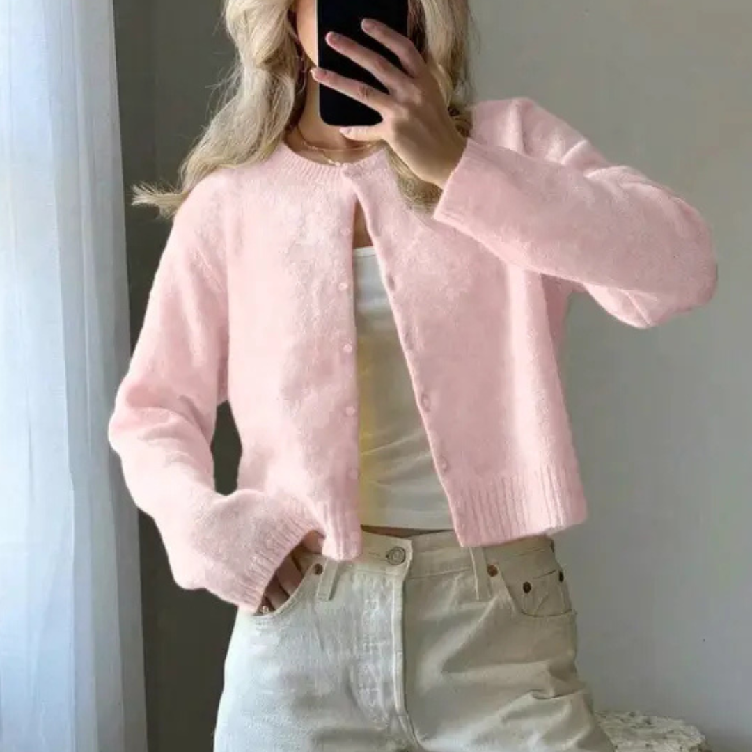 ANATALYA™ Everyday Cozy Button-Front Cardigan