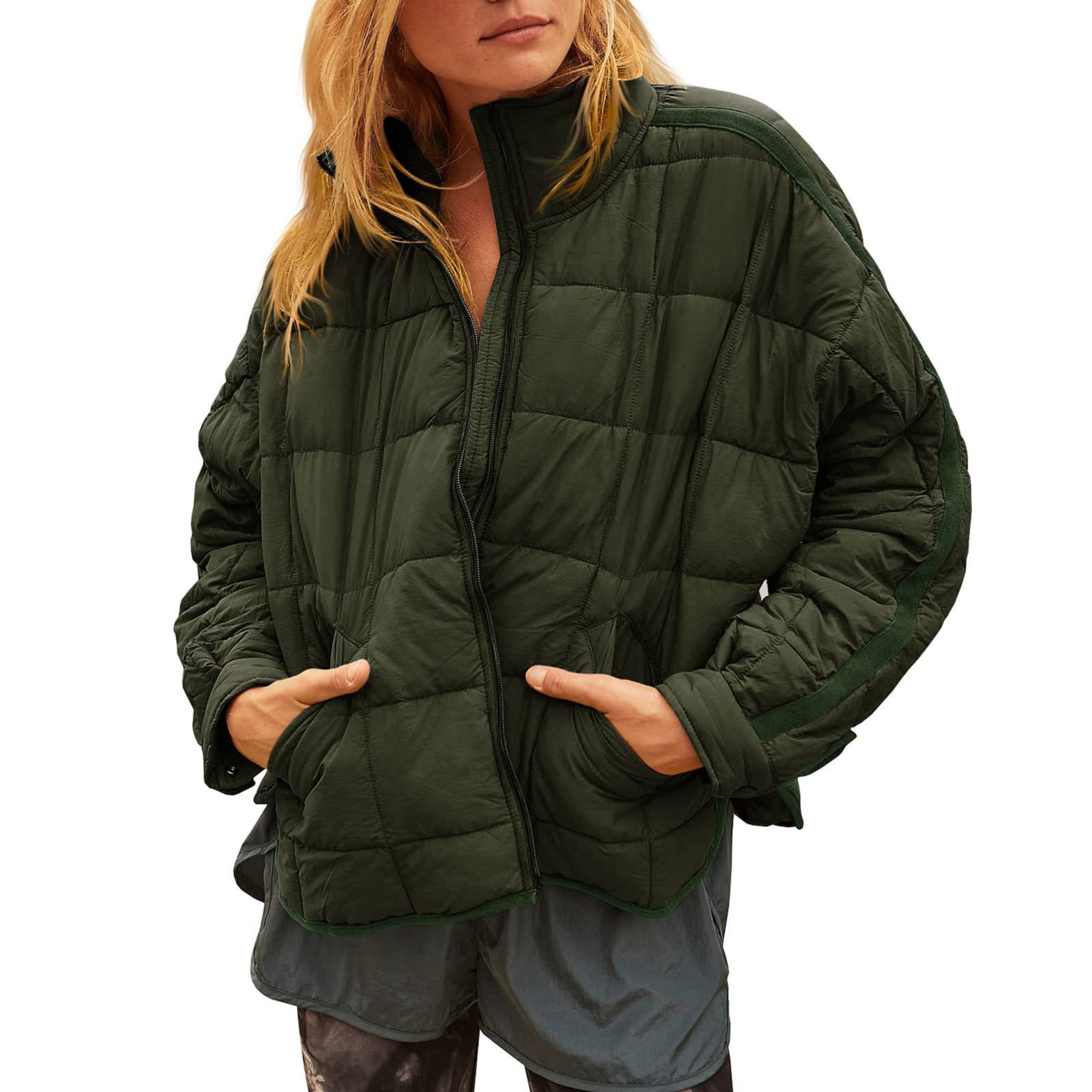 GEMMA™ Ultralight Packable Zip-Front Puffer Jacket