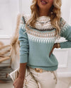 AVERY™ Fair Isle Knit Sweater - Cozy, Timeless Knitwear