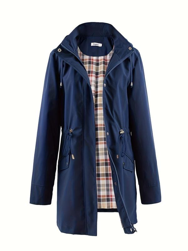 ANNORA™ Windproof & Waterproof Trench Coat — Stay Dry in Style