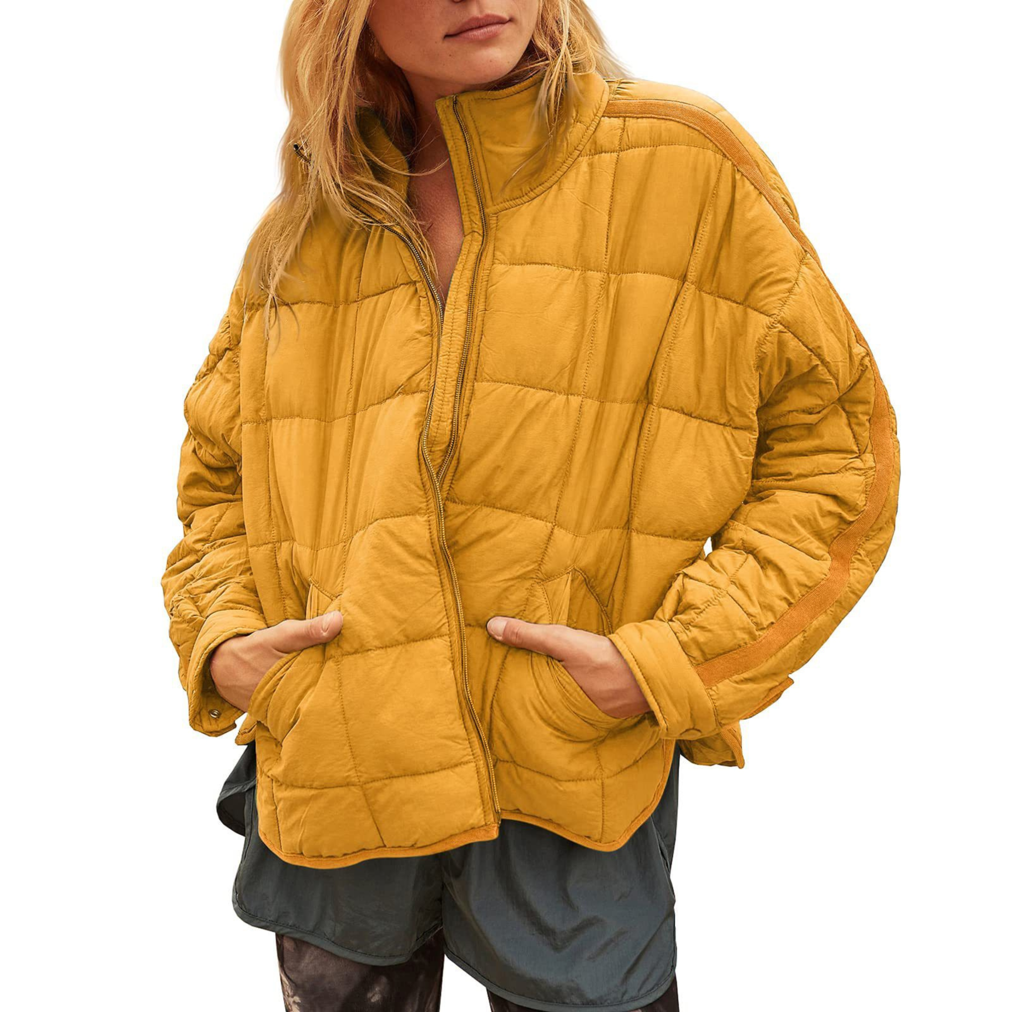 GEMMA™ Ultralight Packable Zip-Front Puffer Jacket