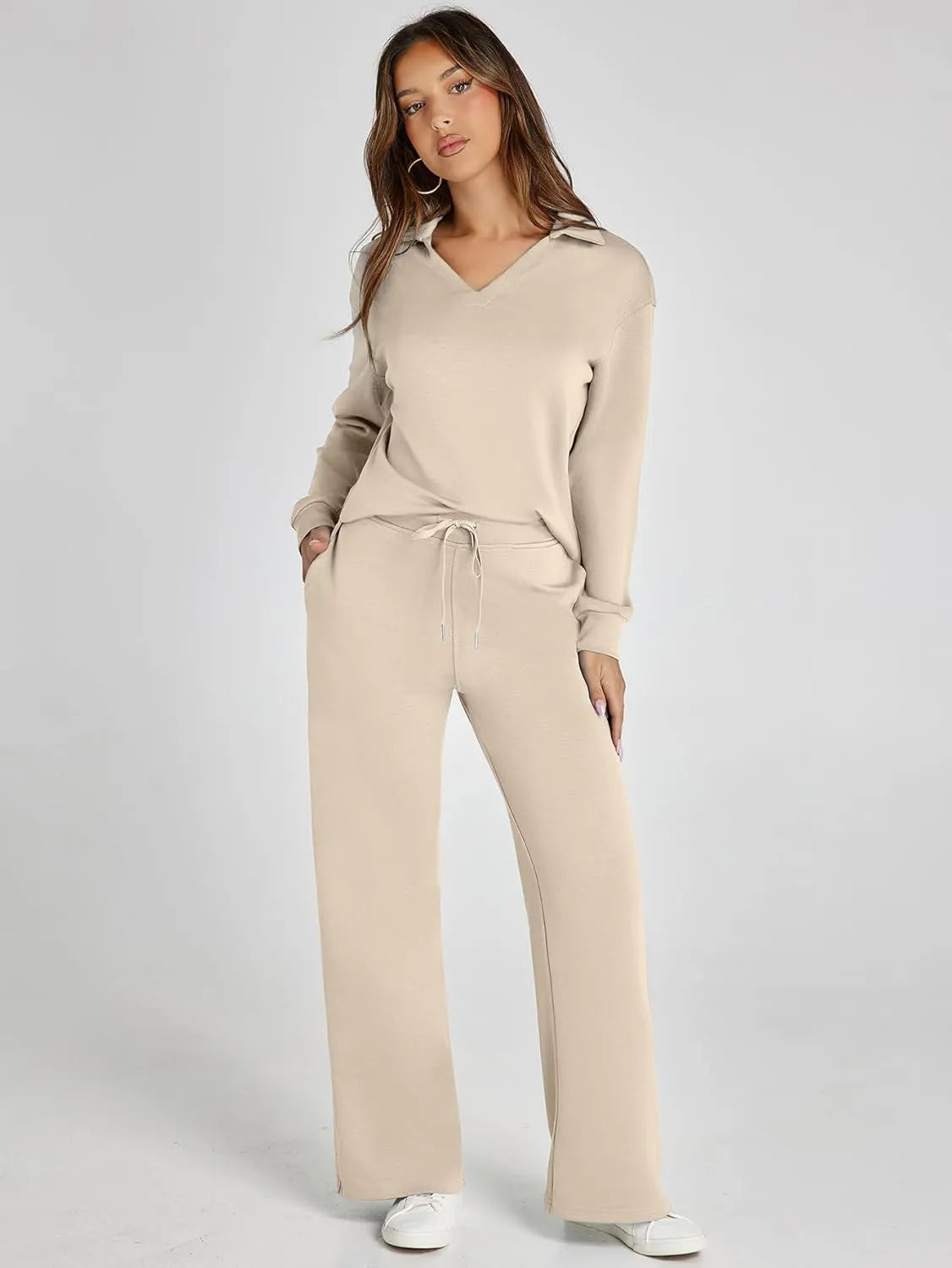 RENÉE™ Cozy Minimalist 2-Piece Set - Effortless Comfort in Modern Style
