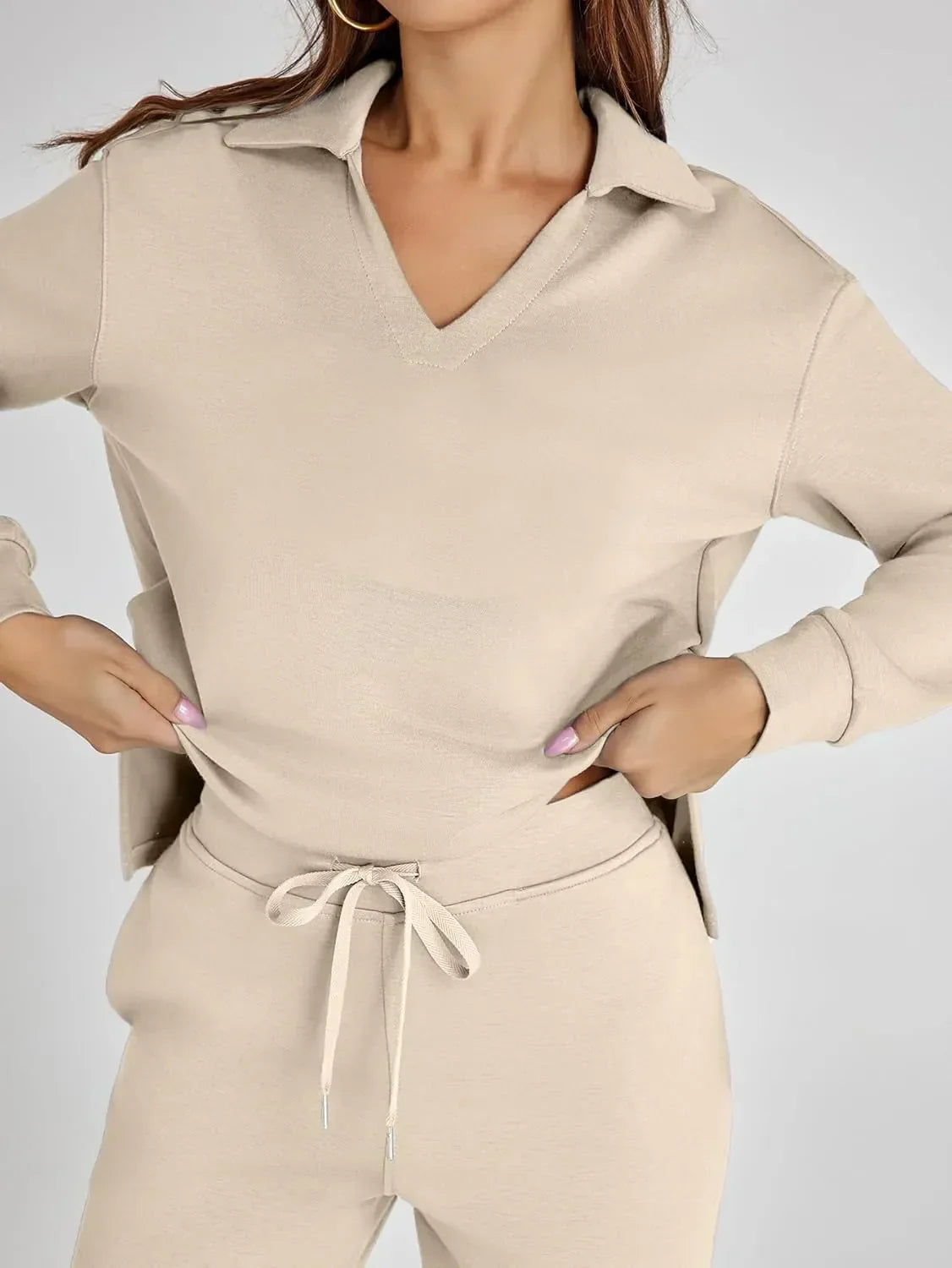RENÉE™ Cozy Minimalist 2-Piece Set - Effortless Comfort in Modern Style