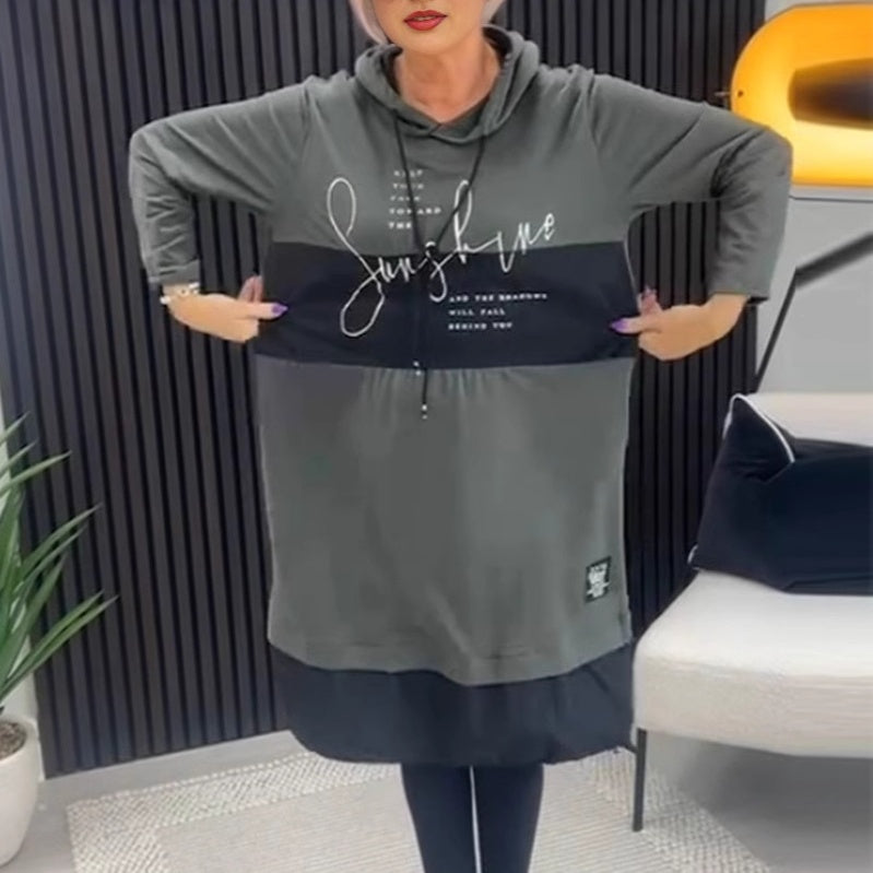 MADELEINE™ - Effortless Casual Hooded Dress for Everyday Style