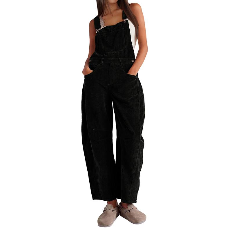 ISABELLE™ - Chic Barrel-Leg Overalls with an Adjustable Fit