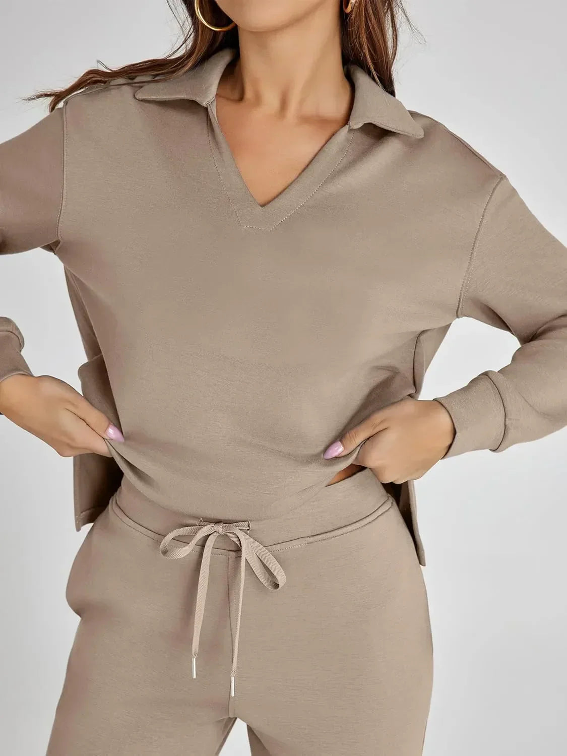 RENÉE™ Cozy Minimalist 2-Piece Set - Effortless Comfort in Modern Style
