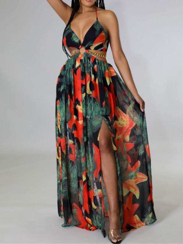 VANINA™ Radiant Floral Maxi Dress - Effortless Elegance in Bloom