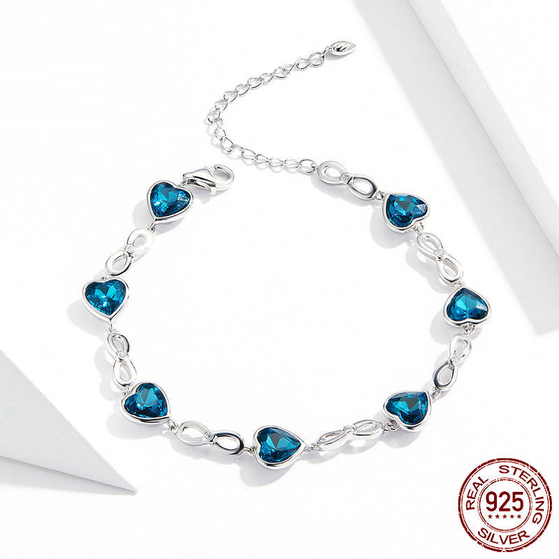 Lover 925 silver bracelet