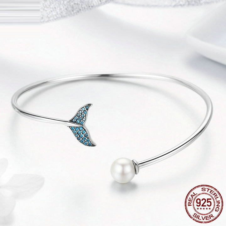 Mermaid's 925 silver bracelet
