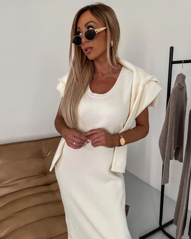 CLARISSA™ - Luxe Two-Piece Knit Set for Effortless Style