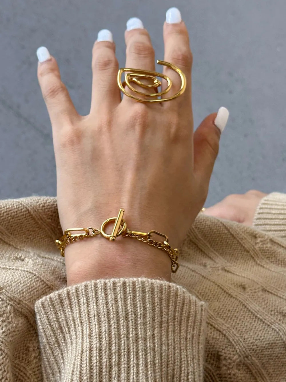Maria's 18K Gold-Plated Bracelet