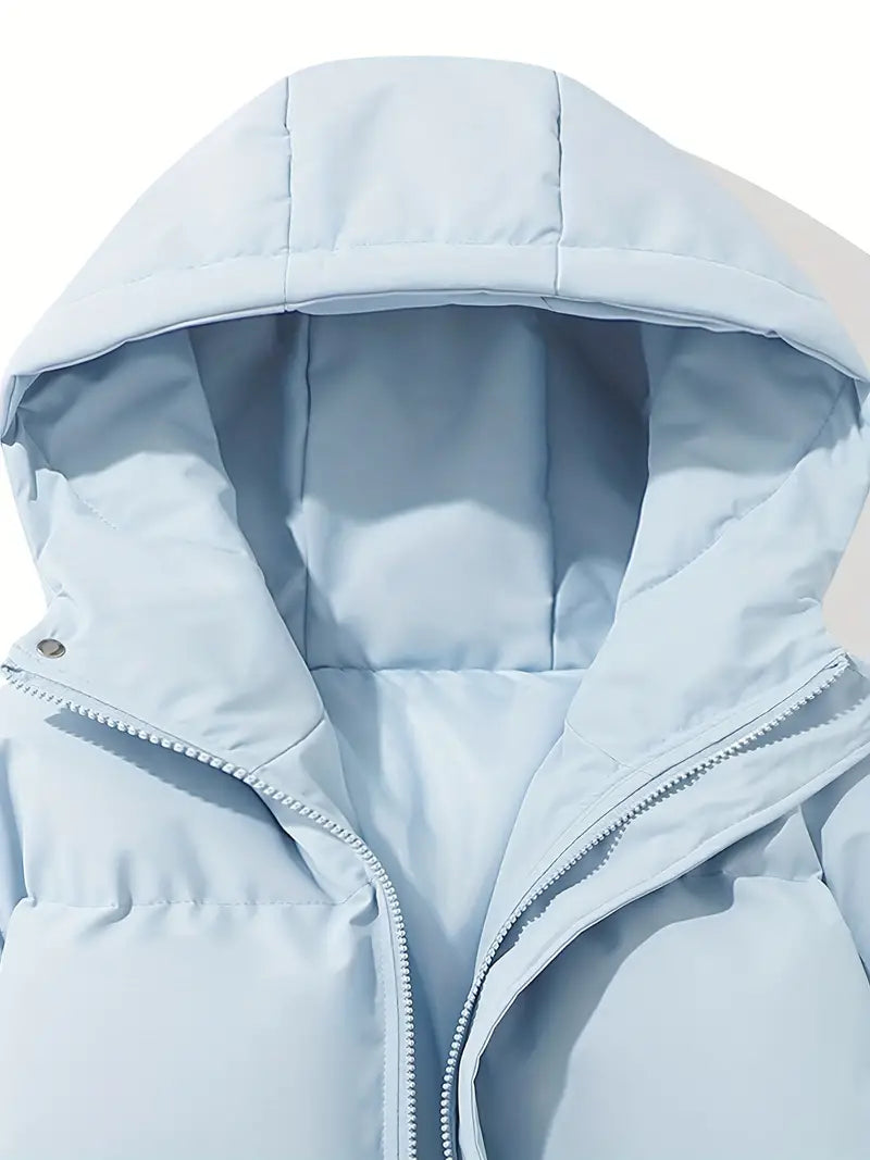 FROSTY™ Cozy Hooded Winter Jacket – Stay Warm in Style