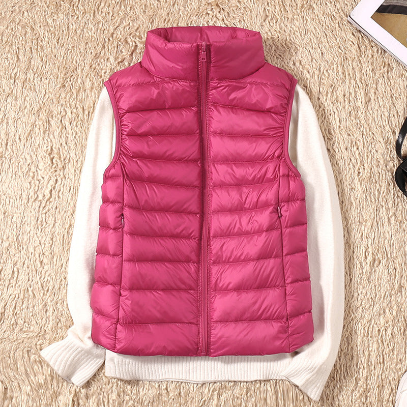 HAZEL™ Featherweight Quilted Vest – Ultra-Light Warmth for Everyday Layering