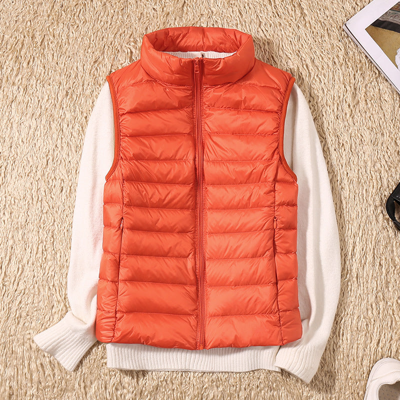 HAZEL™ Featherweight Quilted Vest – Ultra-Light Warmth for Everyday Layering