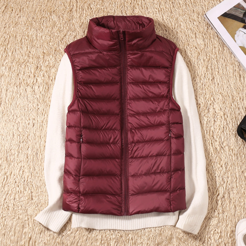 HAZEL™ Featherweight Quilted Vest – Ultra-Light Warmth for Everyday Layering