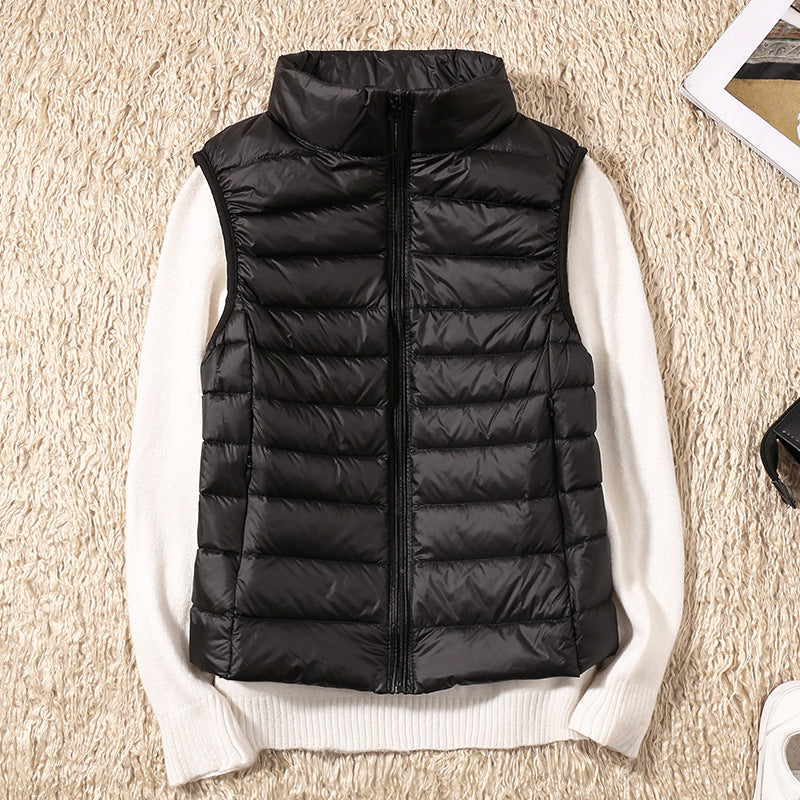 HAZEL™ Featherweight Quilted Vest – Ultra-Light Warmth for Everyday Layering