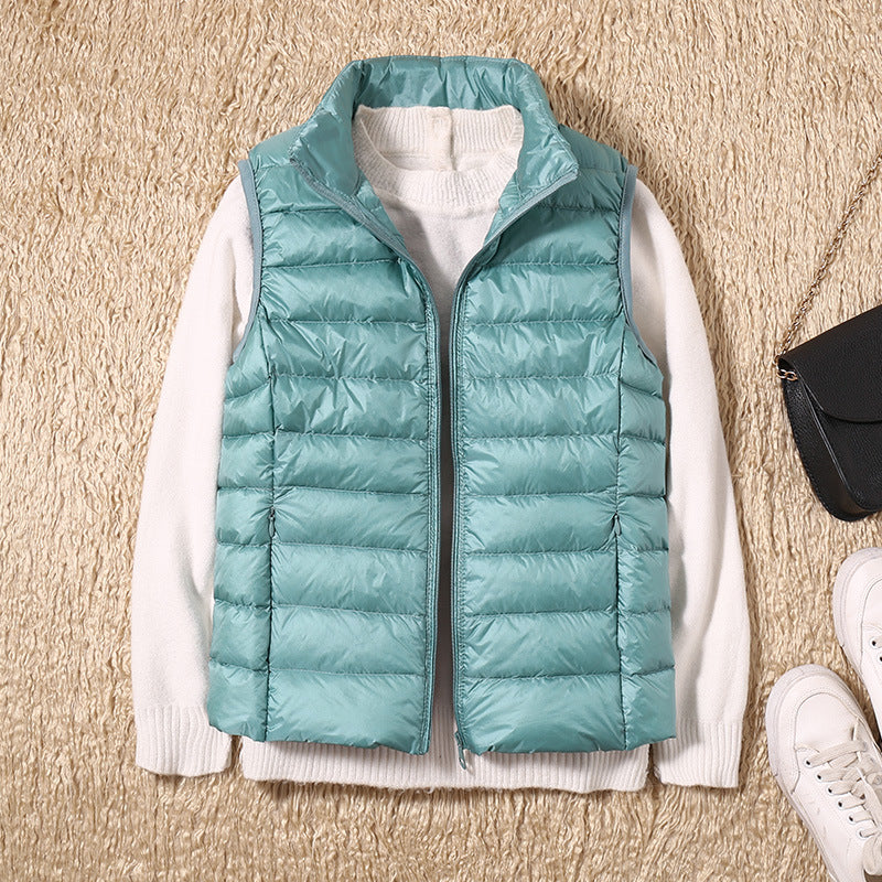 HAZEL™ Featherweight Quilted Vest – Ultra-Light Warmth for Everyday Layering