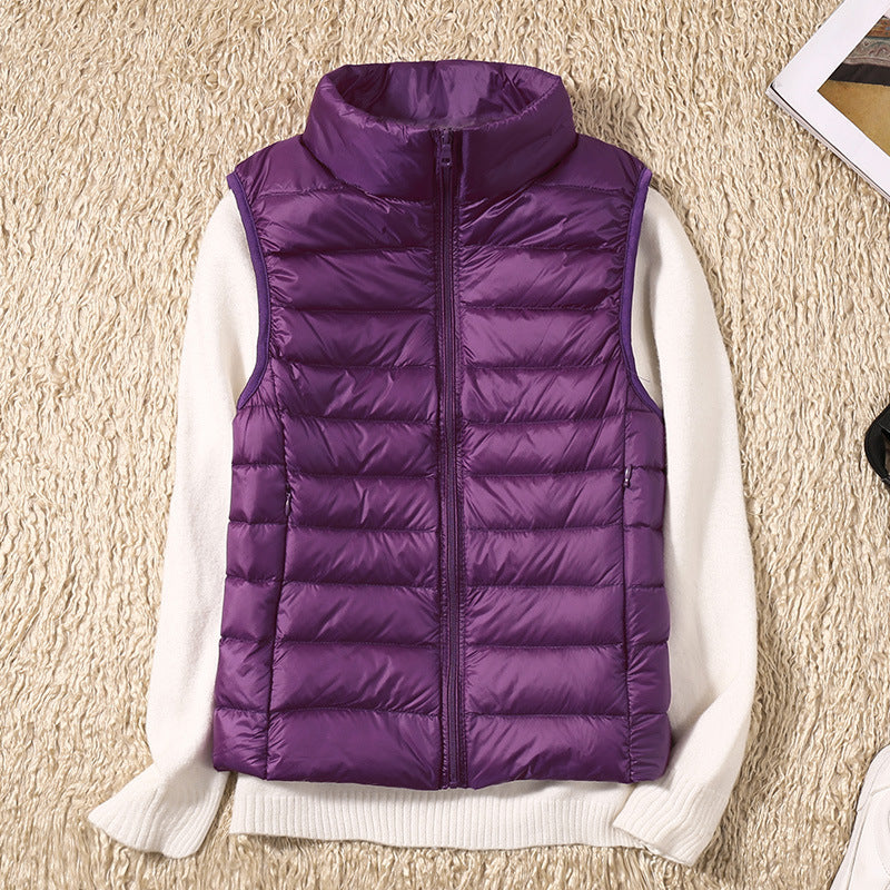 HAZEL™ Featherweight Quilted Vest – Ultra-Light Warmth for Everyday Layering