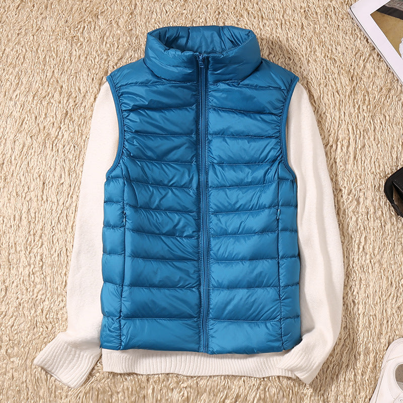 HAZEL™ Featherweight Quilted Vest – Ultra-Light Warmth for Everyday Layering