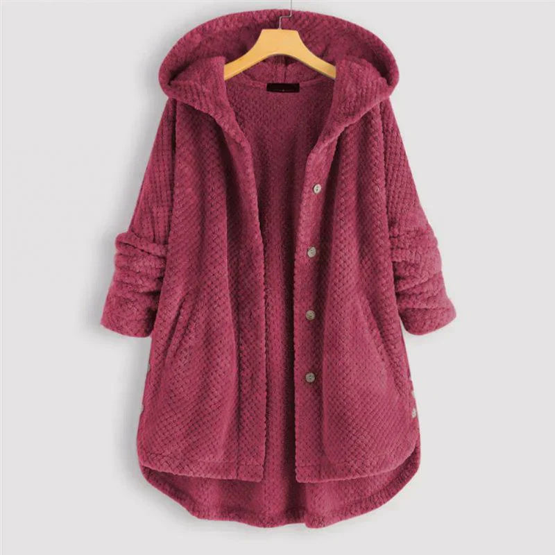 NIAH™ Cozy Hooded Coat - Plush Warmth & Everyday Style