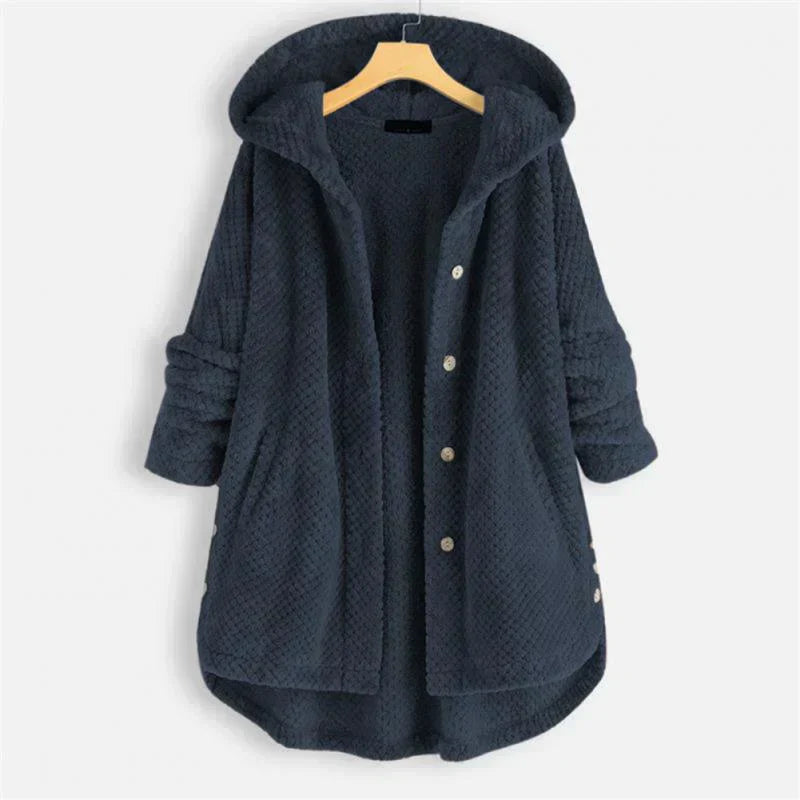 NIAH™ Cozy Hooded Coat - Plush Warmth & Everyday Style