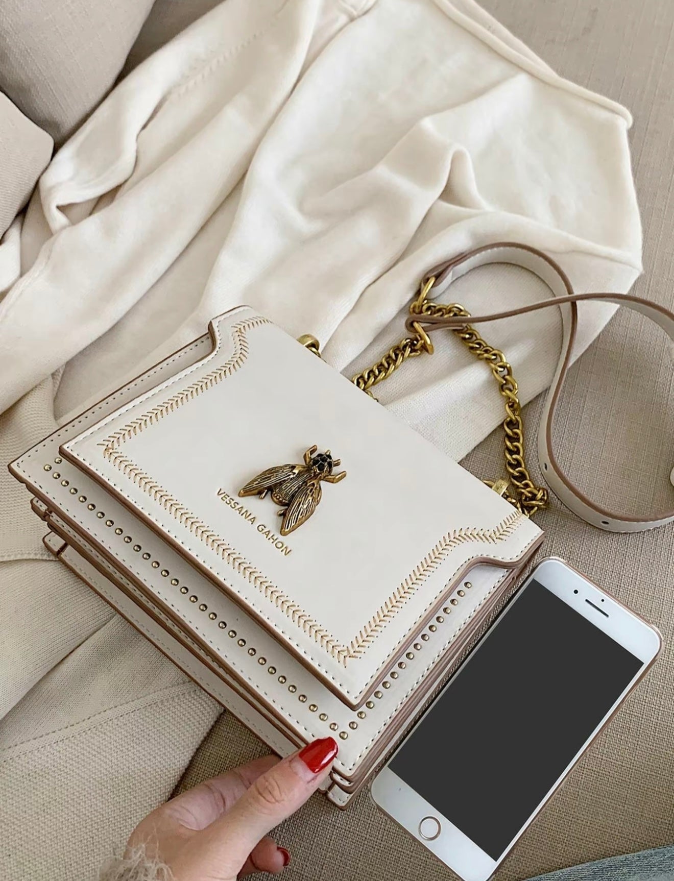 SIMONE™ - The Timeless Luxury Chain Bag for Everyday Glamour