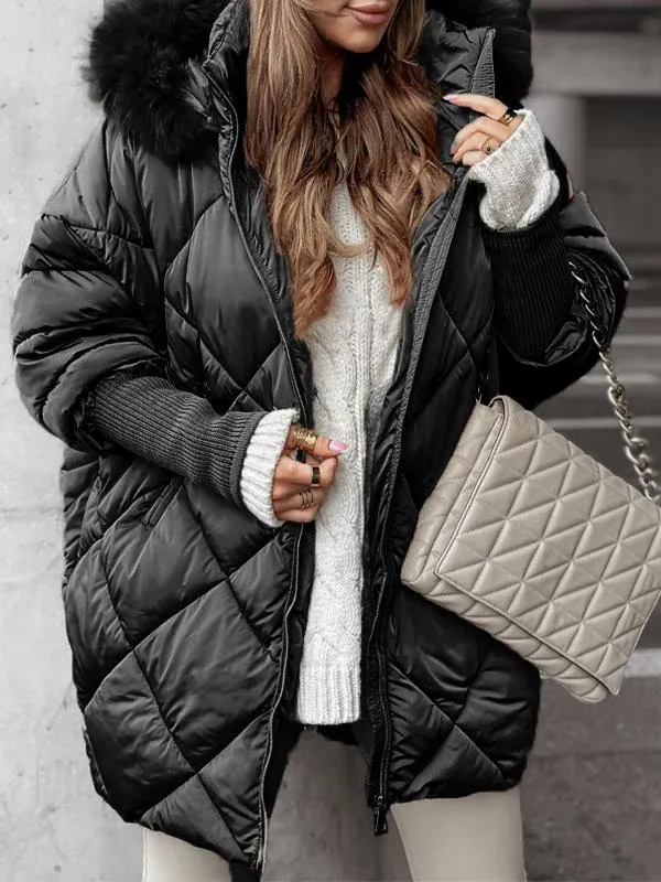 KARINA™ Quilted Luxe Winter Jacket – Luxurious Quilting, Cozy Warmth