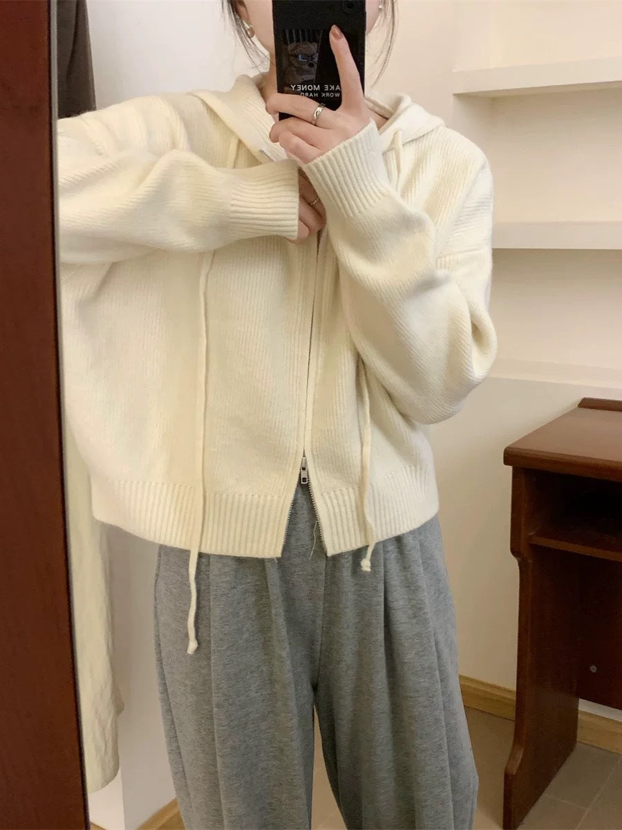 ARLENE™ Cozy Plush Long-Sleeve Hooded Cardigan