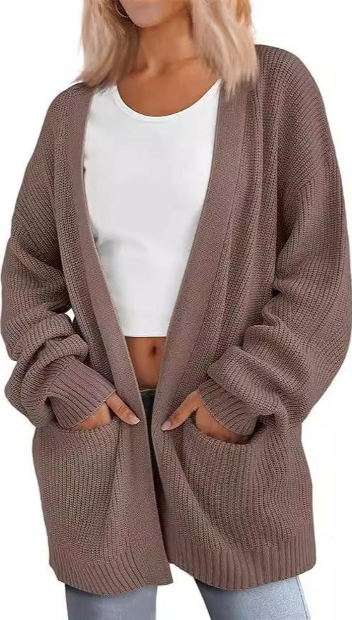 HANSEL™ Lightweight, Relaxed-Fit V-Neck Cardigan