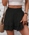 GAIL™ Casual Ruffle-Tier Boho Shorts — Effortless Boho-Chic Style