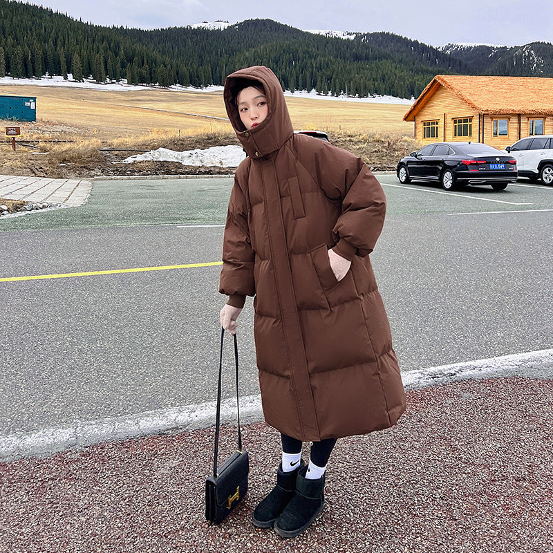 LEMI™ Cozy Waterproof Hooded Long Puffer Jacket