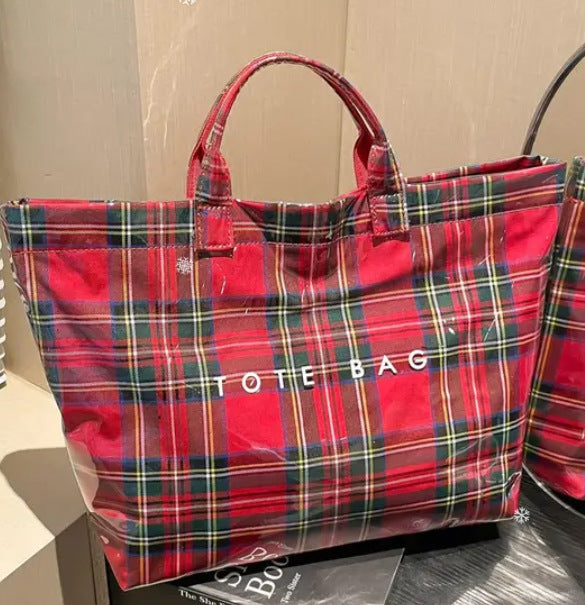 RUBI™ Women's Large-Capacity Christmas Tote Bag – A Versatile, Stylish Handbag for the Holidays