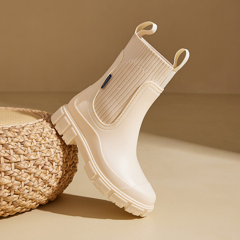 VALERIE™ Classic Waterproof Non-Slip Ankle Boots – Stay Dry and Steady All Day