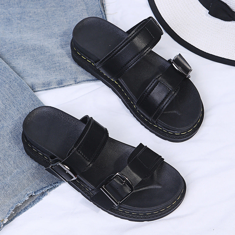 PEARY™ Comfort Buckled Platform Sandals — Summer-Ready, All-Day Comfort
