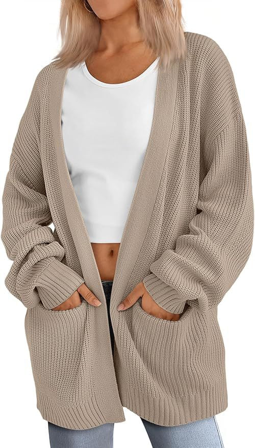 HANSEL™ Lightweight, Relaxed-Fit V-Neck Cardigan