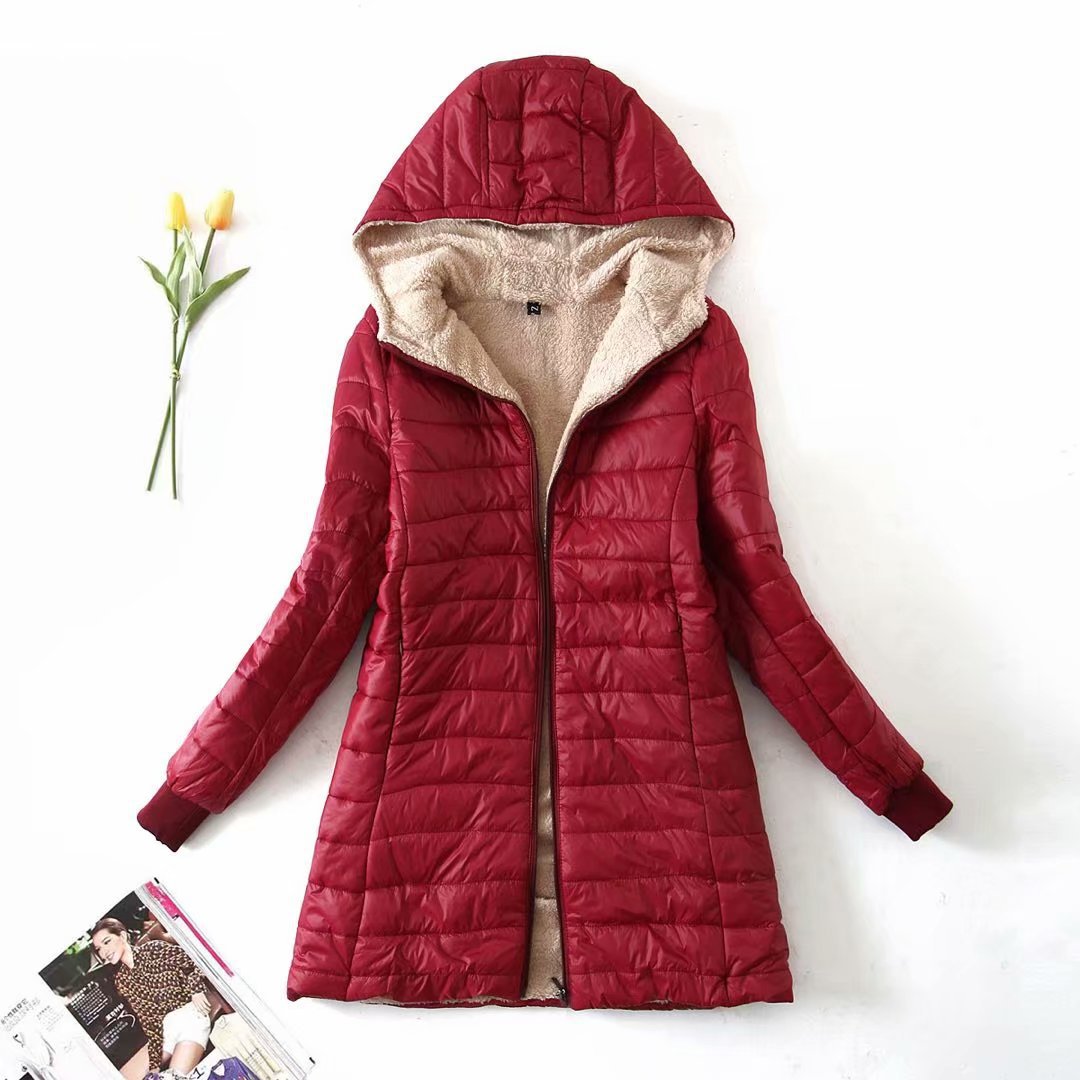 VICKY™ Cozy Fleece-Lined Puffer Jacket — Plush Warmth & Everyday Style