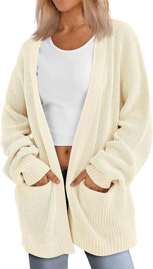 HANSEL™ Lightweight, Relaxed-Fit V-Neck Cardigan