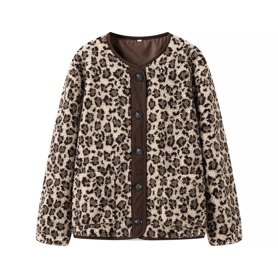 DIANA™ Leopard Winter Jacket – Cozy, Stylish Outerwear